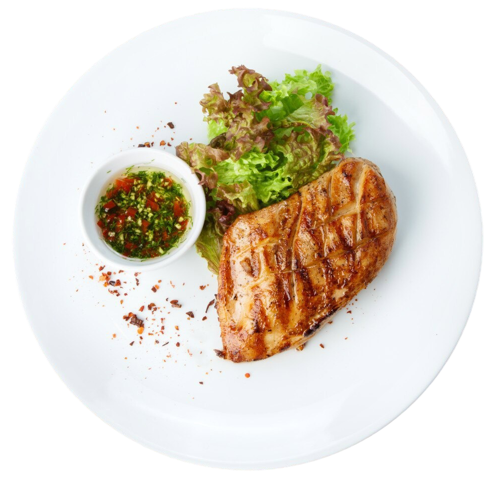 restaurante comida filete pollo parrilla